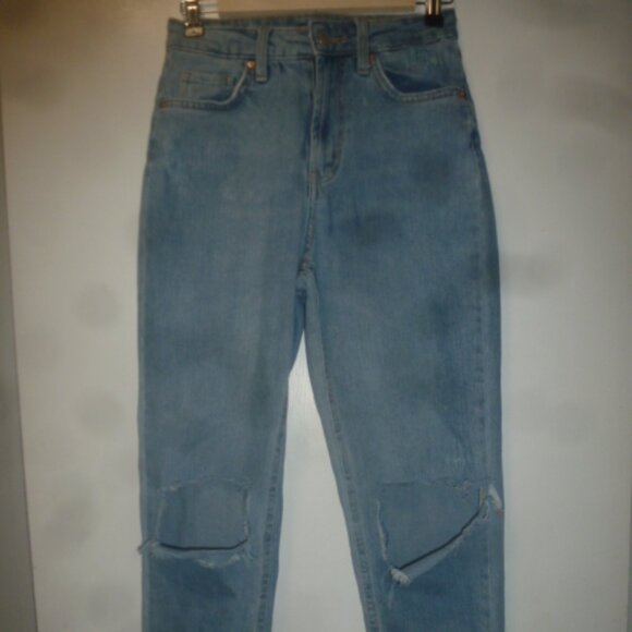 wild fable Denim - Women's ripped highest rise mom jeans sz 0